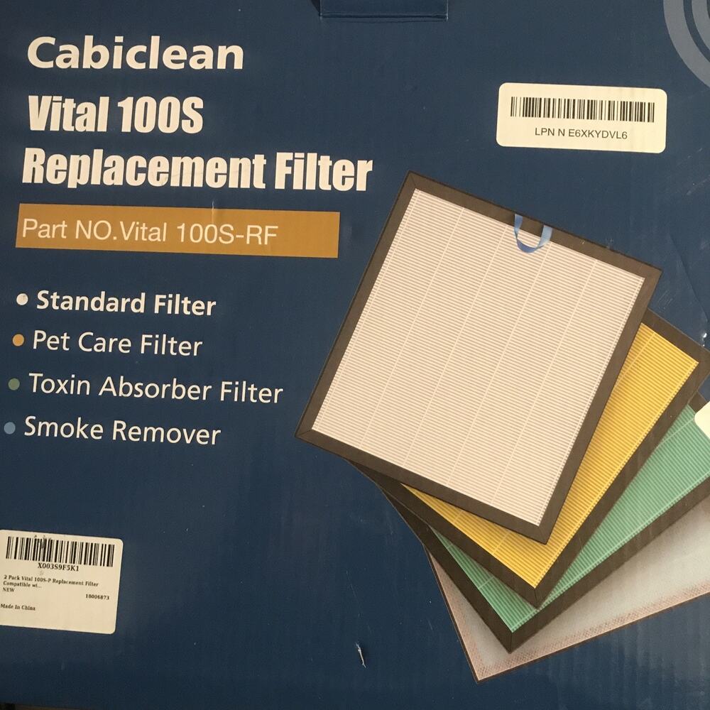 Vital 100S-P Replacement Filter HEPA Air Purifier Filter for Levoit Vital 100S